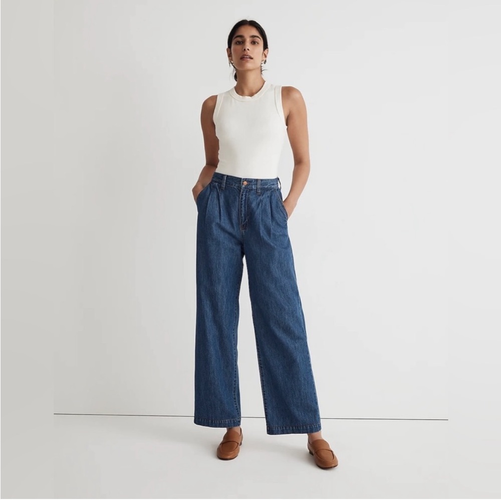 Madewell The Harlow Wide-Leg Jean